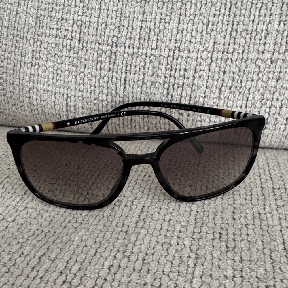 Burberry Grey Havana Sunglasses